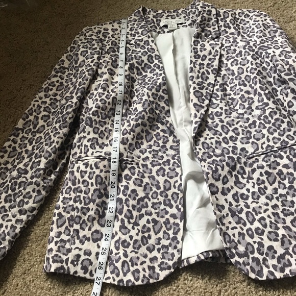 Rachel Zoe | Leopard Print Blazer - Picture 11 of 12